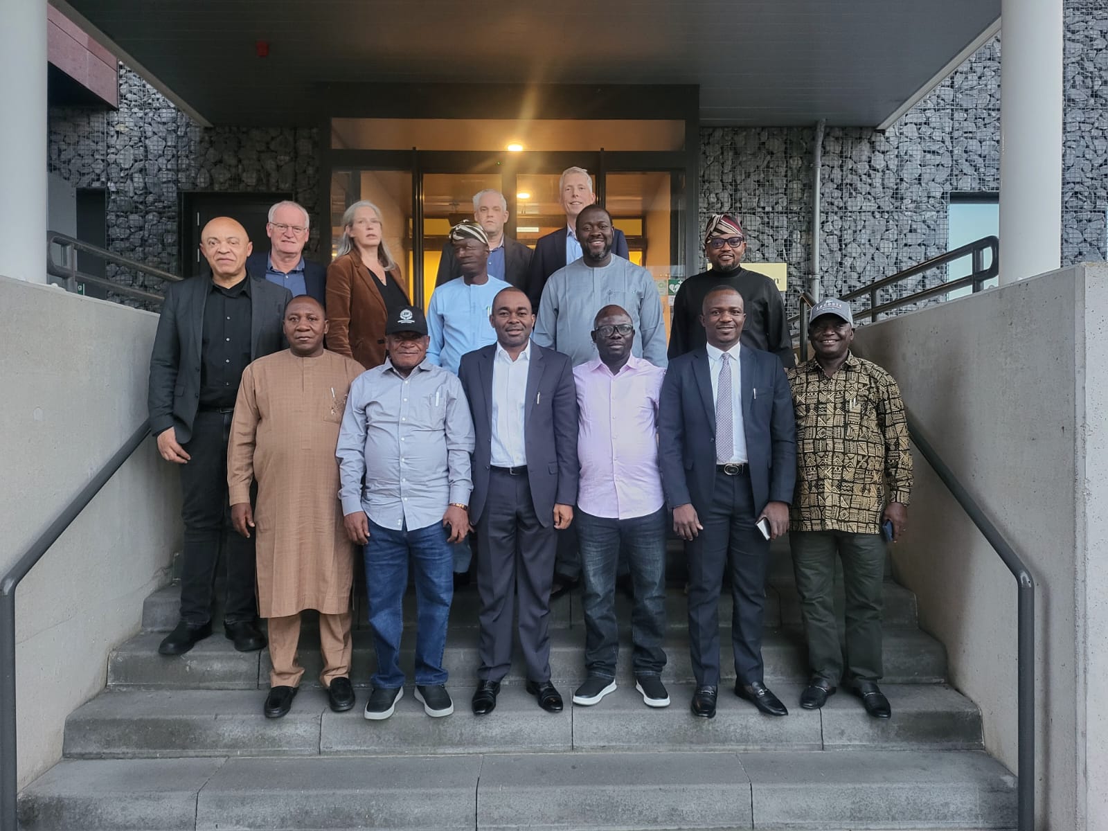 Delegates at a Messerand strategic meeting in the Netherlands