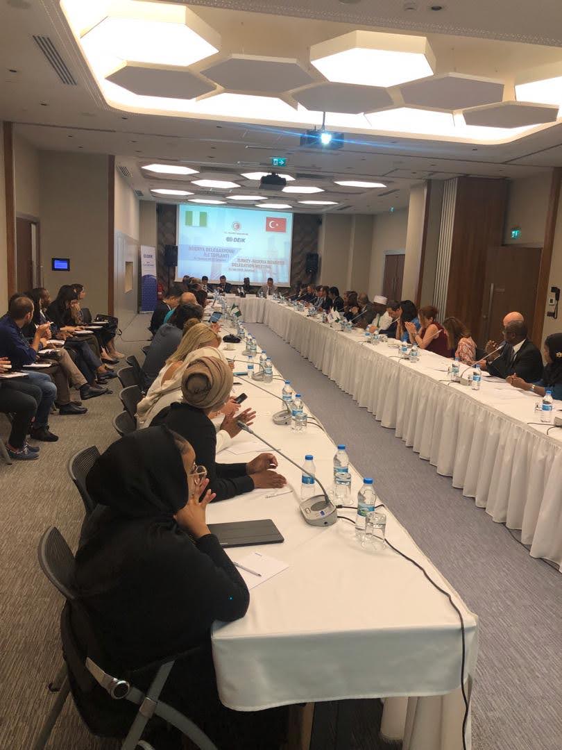 Nigeria Turkey business delegation meeting